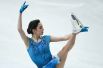 Евгения Медведева заняла первое место в короткой программе в женском одиночном фигурном катании. Российская фигуристка, являющаяся действующей чемпионкой мира, набрала по итогам программы 79,01 балла.