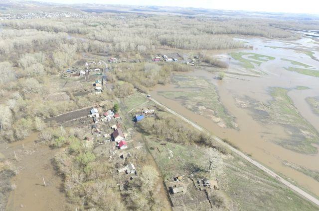 В Оренбуржье объявлен режим повышенной готовности из-за паводка