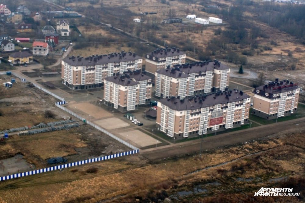 Новостройки в Калининграде.