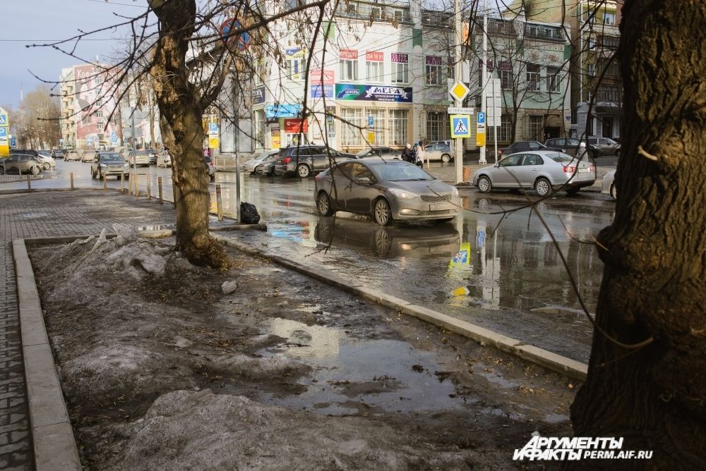 Весенняя уборка вгороде уже началась, но прибрать успели не везде