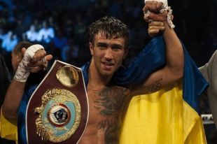 Украинский боксер Василий Ломаченко