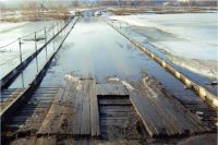 МЧС: В Оренбуржье подтоплено 17 низководных мостов