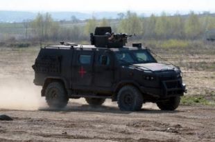 Нацгвардия испытала бронеавтомобиль «Козак-5»