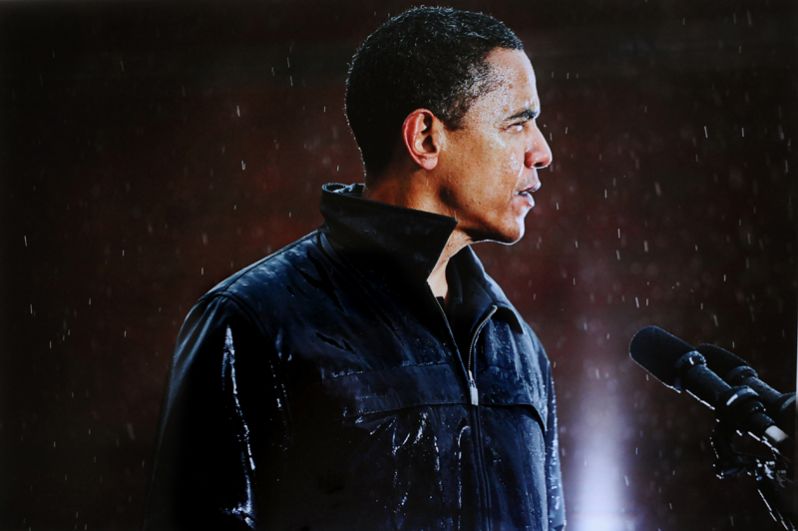 2009 год. Деймон Винтер из «Нью-Йорк Таймс»  за серию фотографий президентской кампании Барака Обамы.
