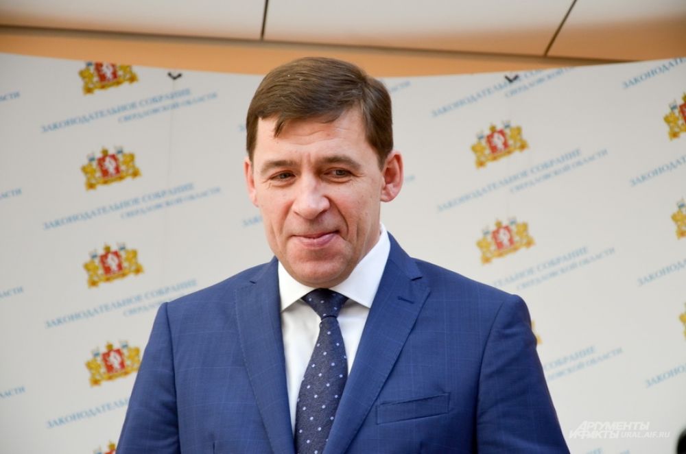 Губернатор Свердловской области Евгений Куйвашев.