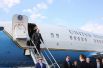 Государственный секретарь США Рекс Тиллерсон, прибывший с рабочим визитом в РФ, в аэропорту «Внуково-2».
