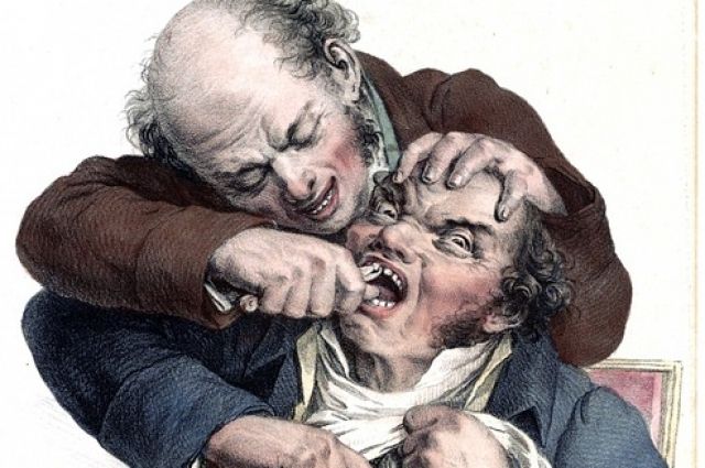 Методы лечения зубов были поистине садистскими.