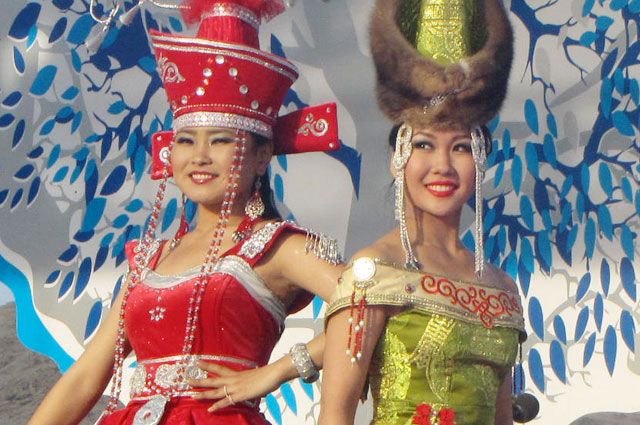 Красавицы Ёрдынских игр - одна из изюминок фестиваля, которая всегда привлекает туристов. 