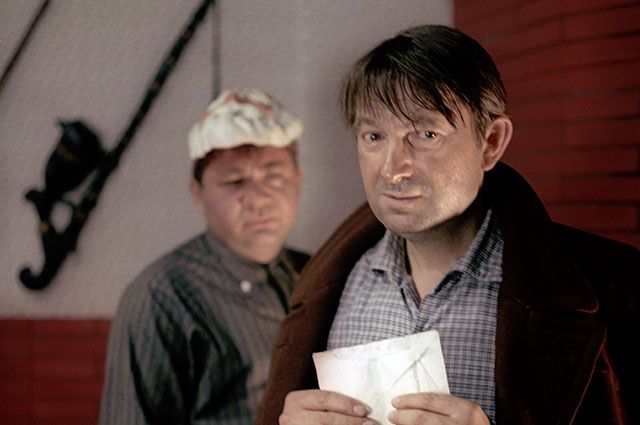 Георгий Вицин в фильме «Джентльмены удачи», 1971 год.