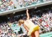 2011 год. Мария Шарапова в полуфинальном матче Открытого чемпионата Франции по теннису («Ролан Гаррос») против китаянки Ли На.