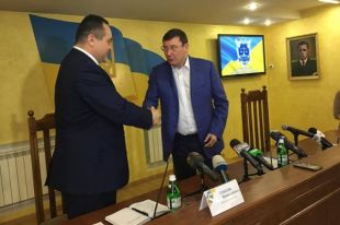 Юрий Луценко и Олег Соболь