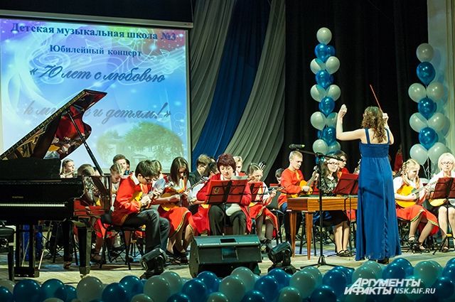 Ученики музыкальной школы участвуют во всех городских праздниках