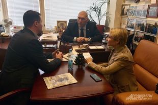 Владислав Жуков, Николай Валуев и Марина Мишункина.