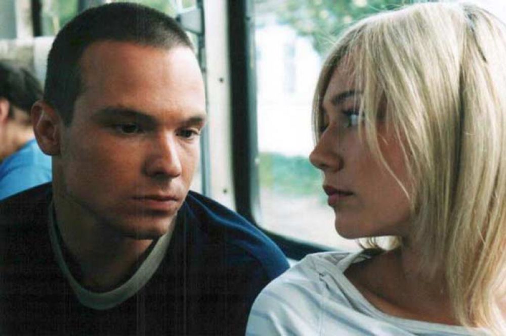 С Андреем Чадовым в фильме «Игры мотыльков» (2004).