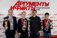 Егор Полетаев, Ян Казанцев, Максим Иванов и Дмитрий Пан.