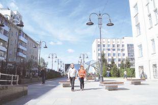 Улица Валиханова - место прогулок омичей.