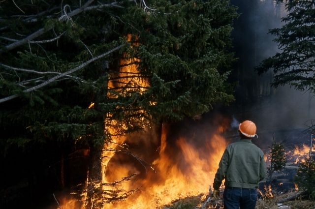 Накануне в деревне Белогорка Манского района, произошёл крупный пожар. 