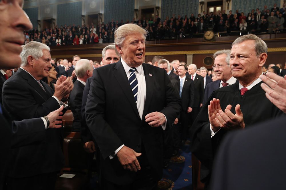 28 февраля. Первое обращение президента США Дональда Трампа к Конгрессу.