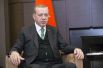 Президент Турции Реджеп Тайип Эрдоган во время встречи в Сочи.
