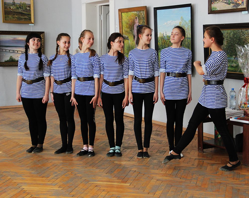 Танец в честь юбиляра
