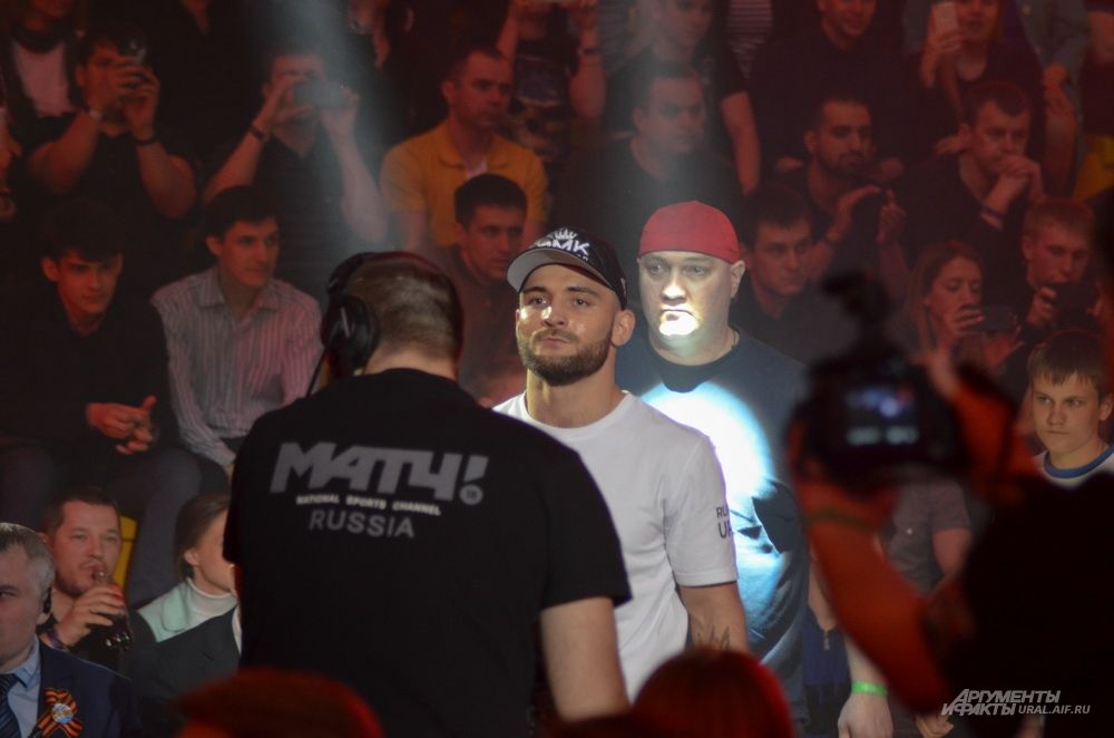 Екатеринбургский боксер Магомед Курбанов.