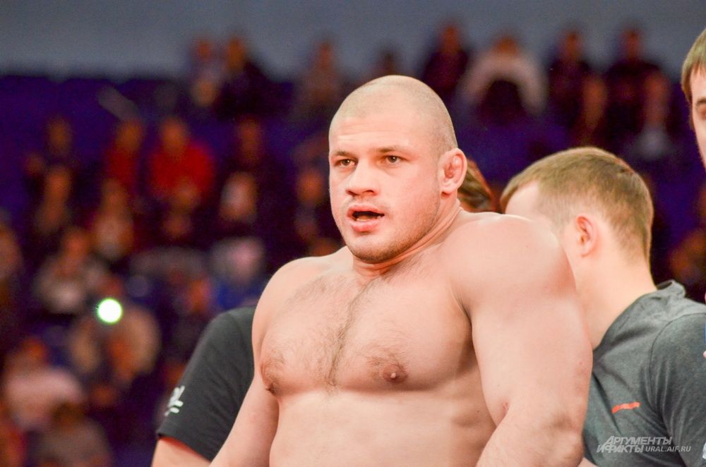 Екатеринбургски боец MMA и чемпион России по самбо Иван Штырков.