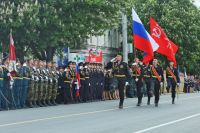 Военный парад в Симферополе