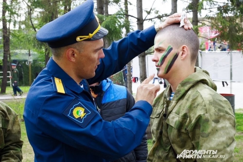 Нанести боевой раскрас не так-то просто