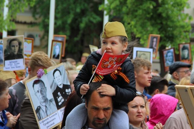 Бессмертный полк воронеж фото