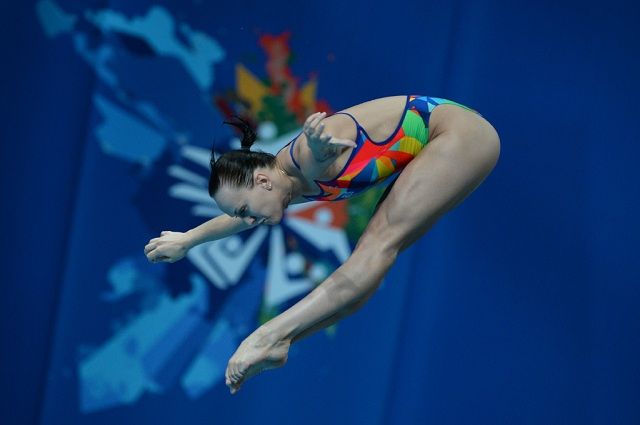 Надежда Бажина на чемпионате России по прыжкам в воду выиграла три медали высшей пробы.