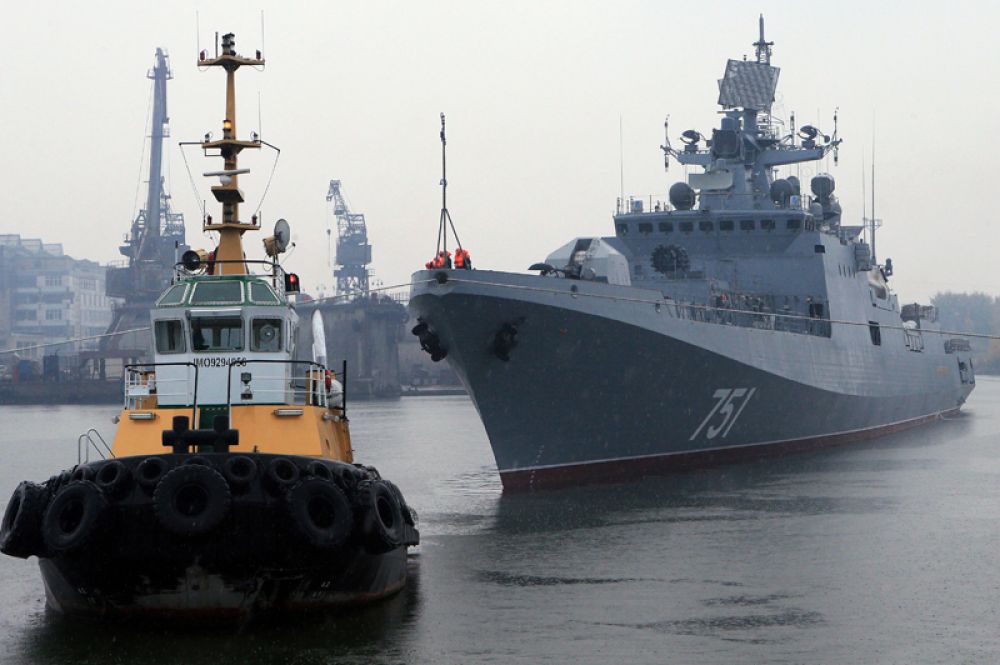 Сторожевой корабль «Адмирал Эссен».