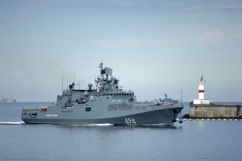 Головной сторожевой корабль Черноморского флота «Адмирал Григорович».
