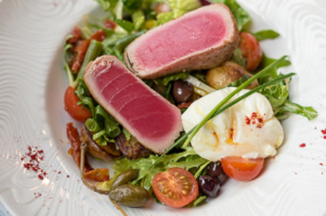 Французский яичный салат с тунцом, пошаговый рецепт на ккал, фото, ингредиенты - vicky