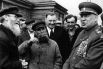 Встреча в селе Новый Урень с депутатом Верховного Совета СССР маршалом Советского Союза Захаровым