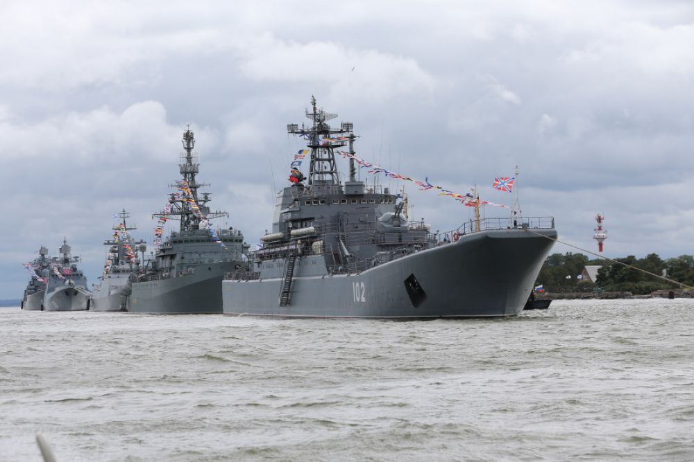 Большой десантный корабль «Калининград» проекта 775. В составе флота - с 1984 года.