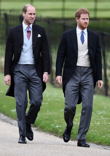 Принц Уильям и принц Гарри.