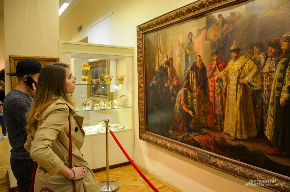 «Ночь музеев» в Екатеринбургском музее изобразительных искусств.