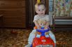 Кульдяйкин Роман, рожден 26 июля 2015 года. Сейчас ему 1,9. Самая любимая игрушка - это его машина, на которой он сидит на фото.