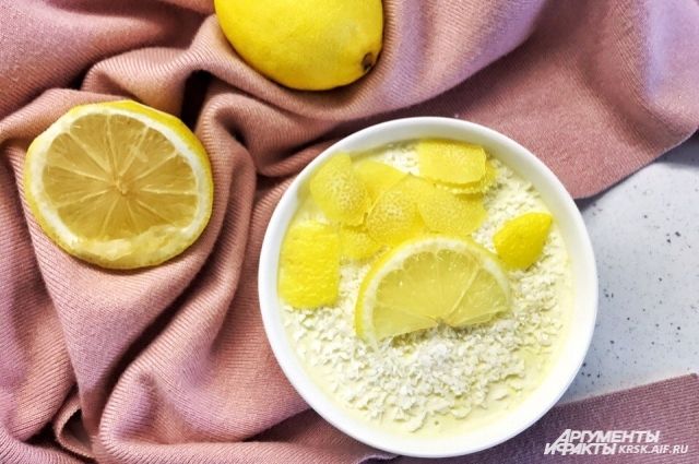 Рецепт диетического лимонного суфле