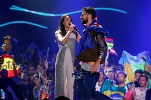 Во время выступления Джамалы на Евровидении
