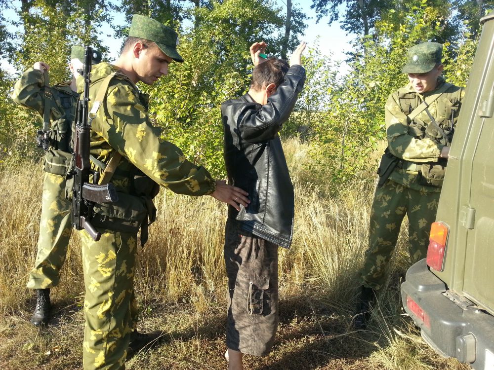 Операция по задержанию гражданина, пытавшегося незаконно пересечь государственную границу