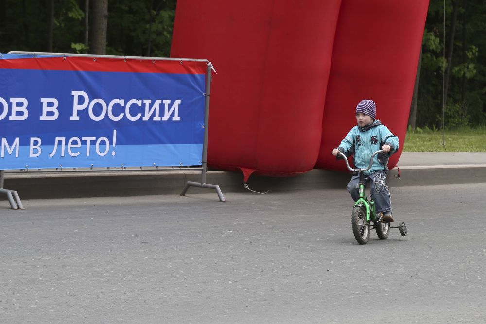 На четырехколесных машинах на старт тоже выходили.
