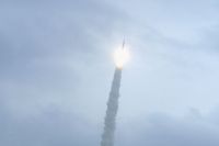 Ракета была запущена в районе города Вонсан