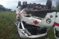На трассе «Оренбург-Илек» в ДТП со «скорой» погиб водитель «Datsun»