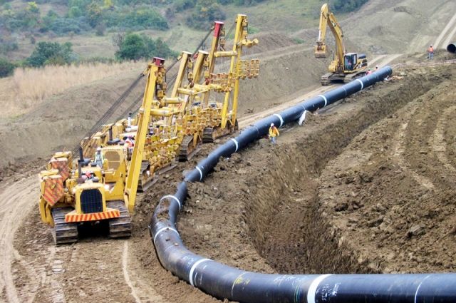 Более 2157 км газопровода было построено в Волгоградской области.