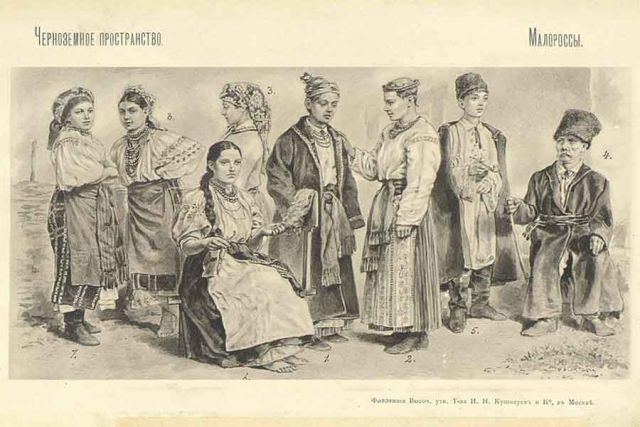 На исторических фото Товарищества Кушнерёв и К° запечатлены воронежские малороссы.