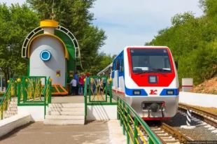 Оренбургская детская железная дорога открыла новый сезон
