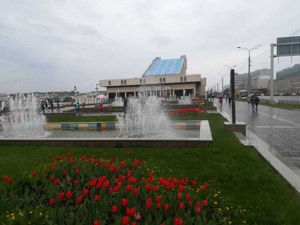 В Казани на 1 июня объявлено штормовое предупреждение, скорость ветра может достигать 20 м/с, при этом воздух прогреется до +24 градусов.