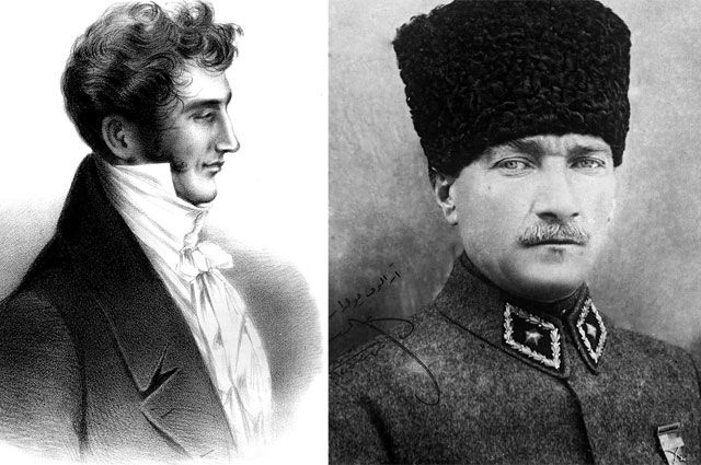 Иван Козлов и Мустафа Кемаль Ататюрк.