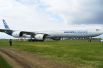 Вторым по длине самолётом (75,36 метров) является Airbus A340-600.